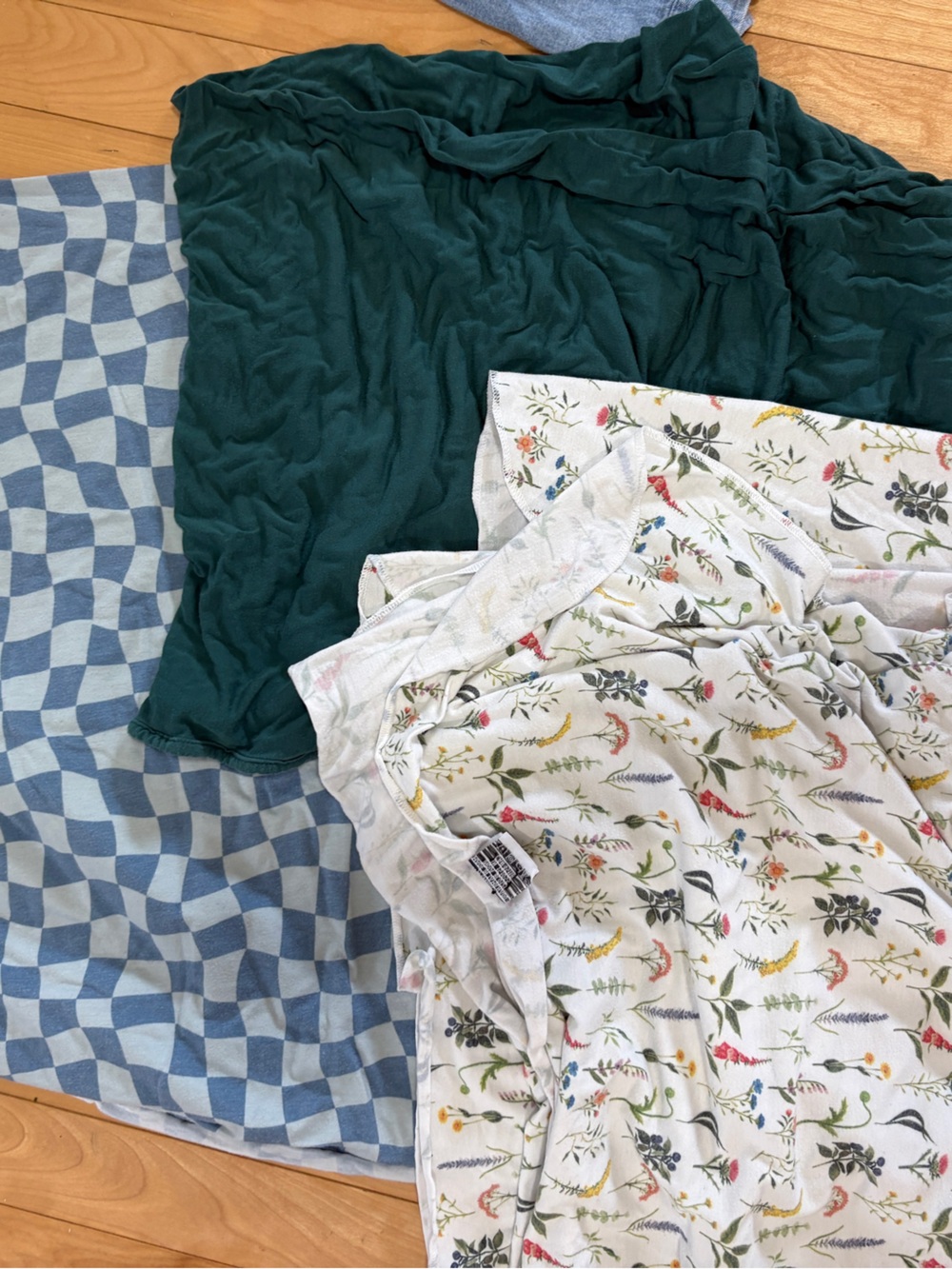 Kyte BABY & Cooper Pearl Bamboo Swaddle Blanket Stretchy Lot of 3